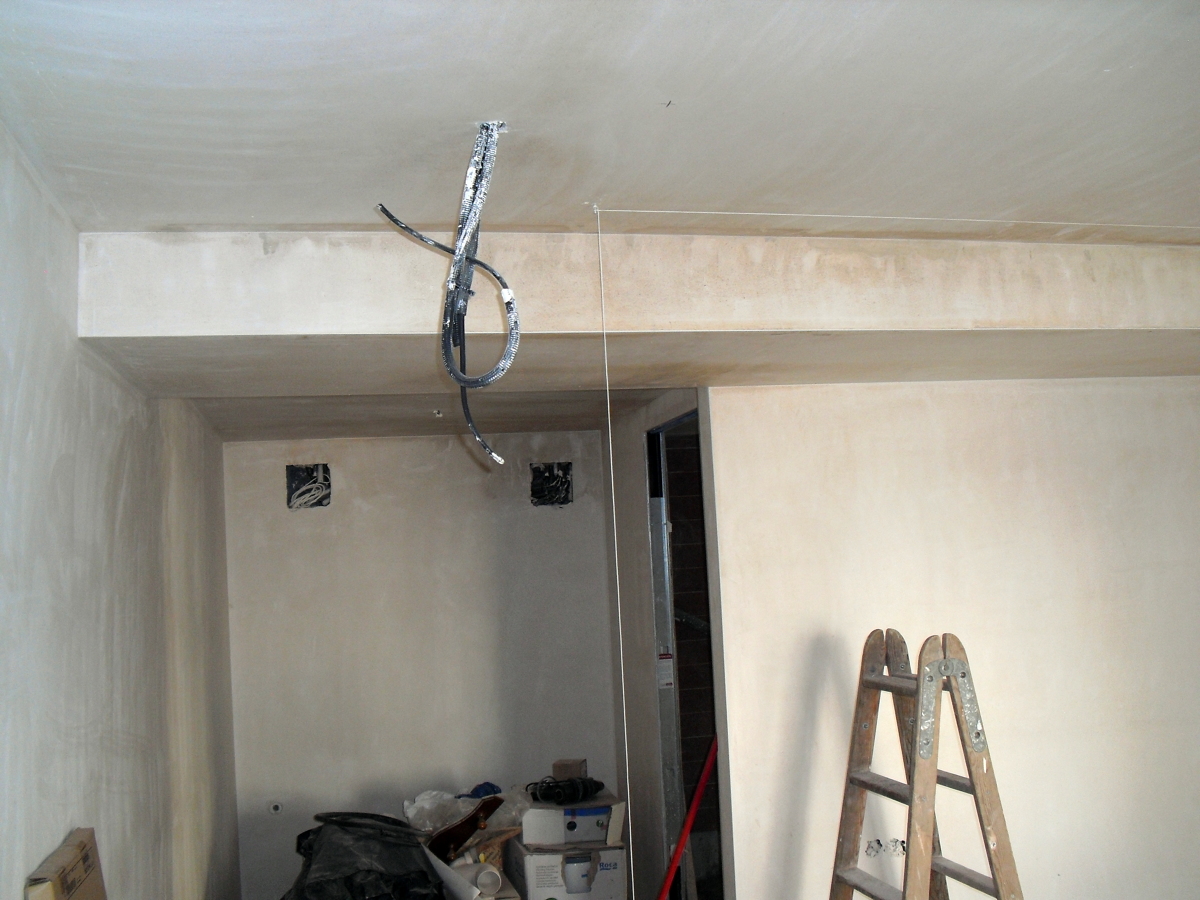 Reforma de vivienda ,yeso y cajon de escayola.