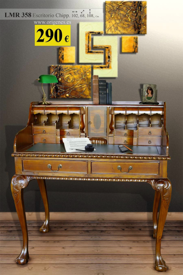 LMR 358 Escritorio Chippendale