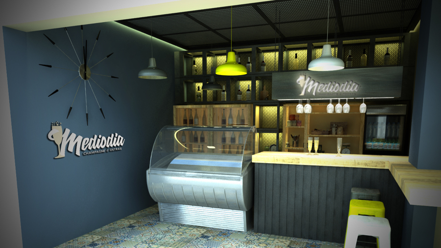 Proyecto decoración de puesto Gastro - Marbella