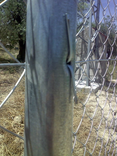 malla simple torsion galvanizada