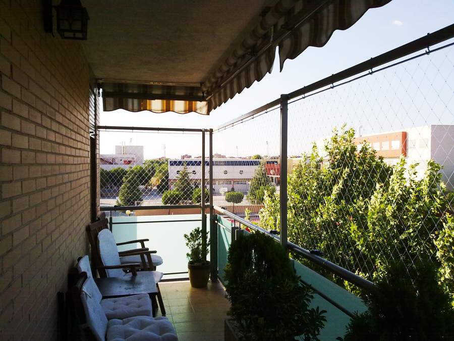 Mallas de proteccion para envitar accidentes para balcones