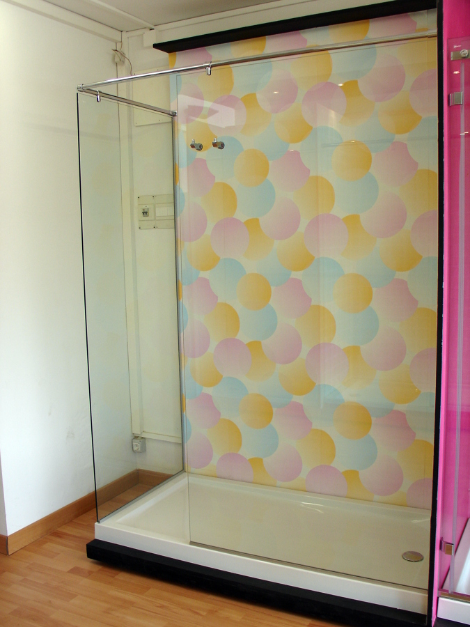 mampar plato de ducha grande