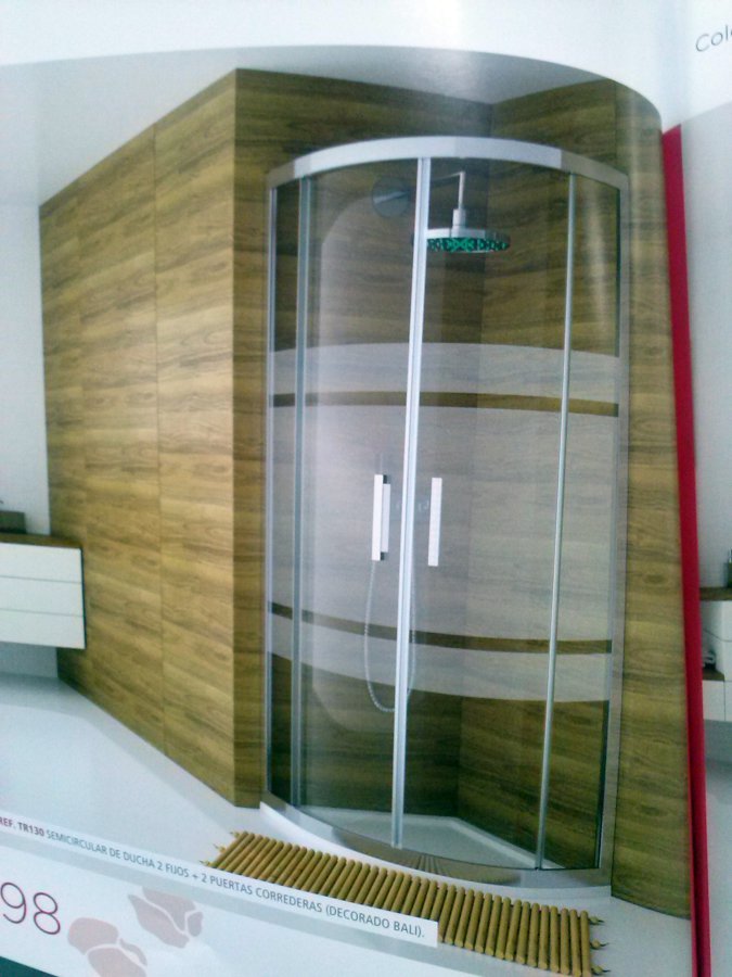 Mampara  semicircular