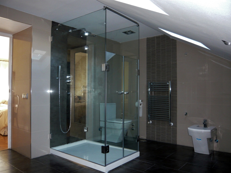 Mamparas de baño a medida