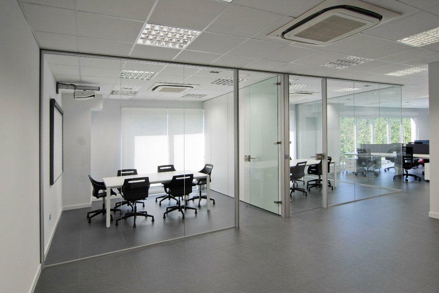 MAMPARAS, FALSOS TECHOS Y SUELOS