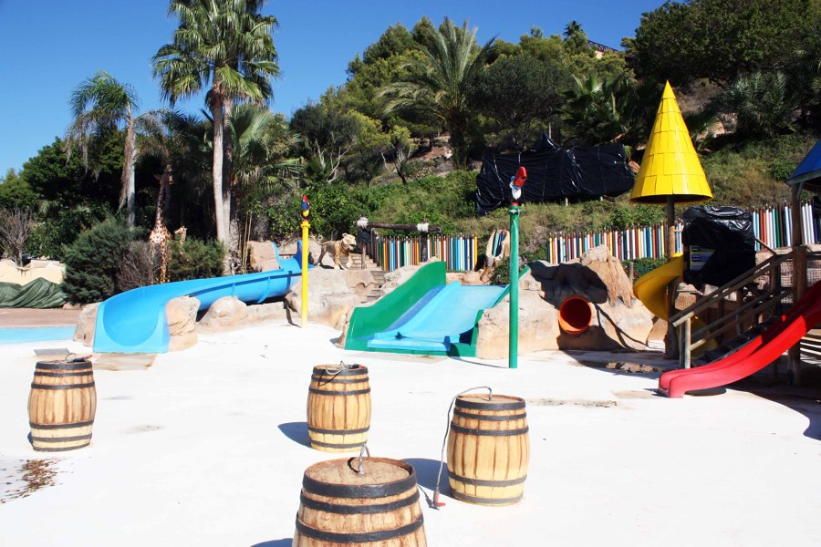 Mantenimiento Aqualandia invierno 2014