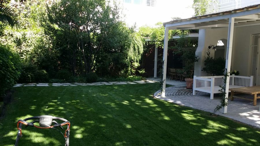 Mantenimiento en jardín particular