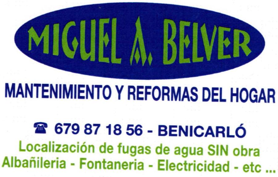 Mantenimiento, reformas y reparaciones del hogar, localización de fugas de agua , benicarlo