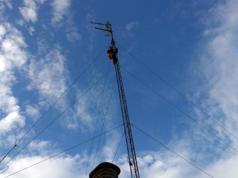 mantenimiento torreta 15 metros