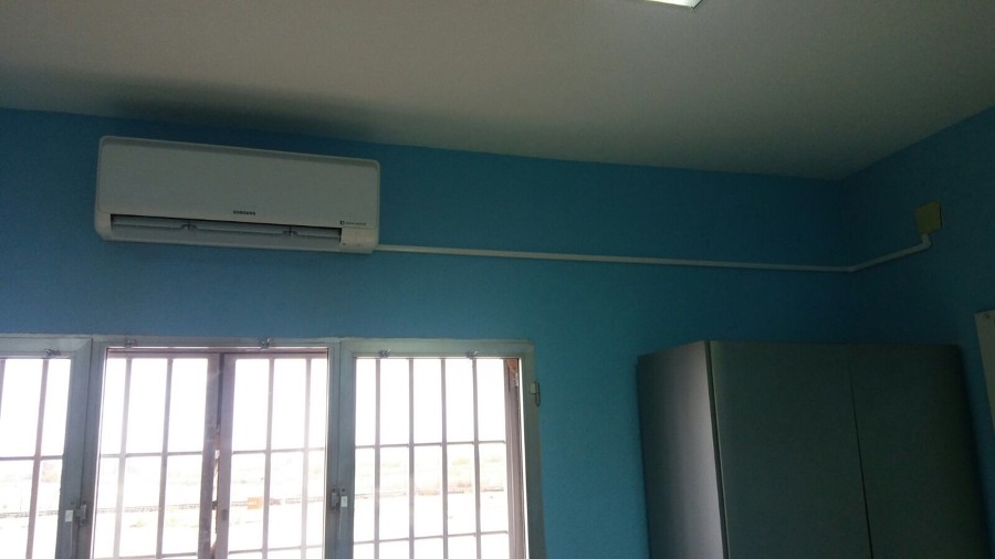 Instalación Aire acondicionado interior