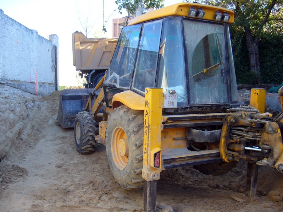Maquina de excavación
