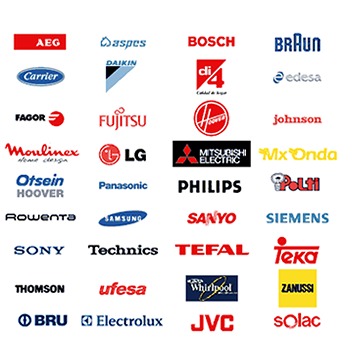 Marcas que repara JGB Reparaciones