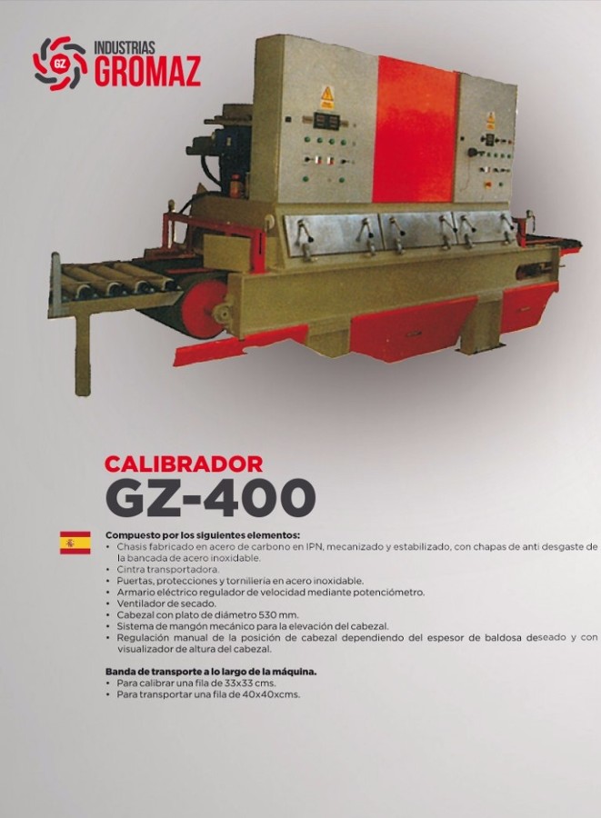 Calibrador para mármol y granito