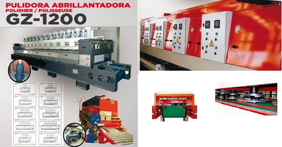 Pulidora abrillantadora para marmol y granito