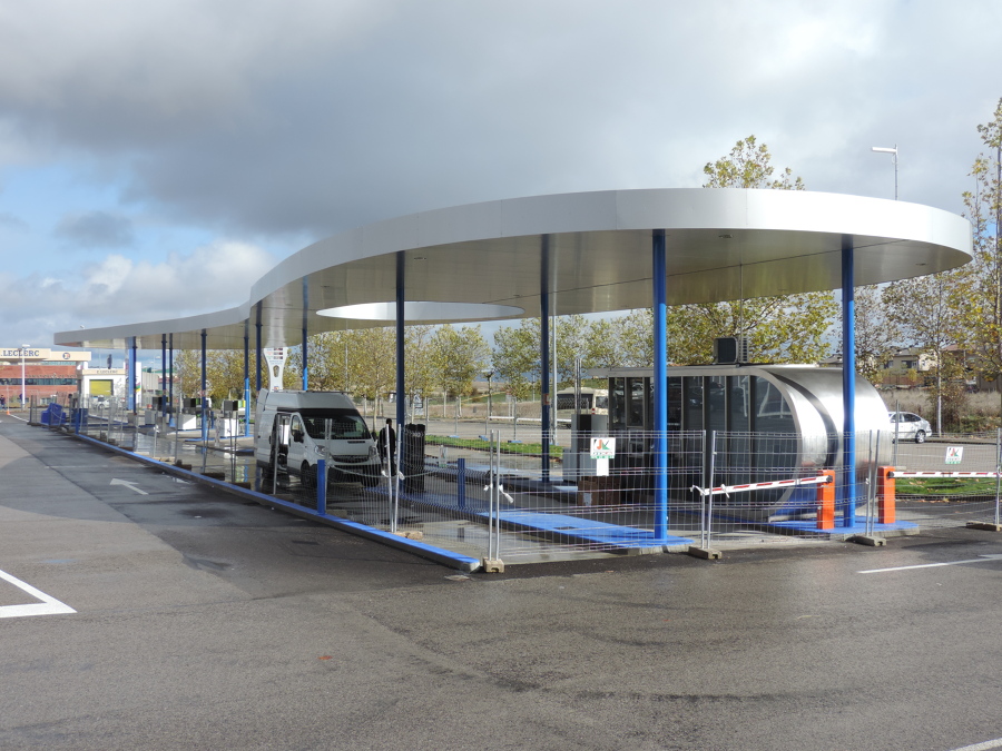 marquesina gasolinera