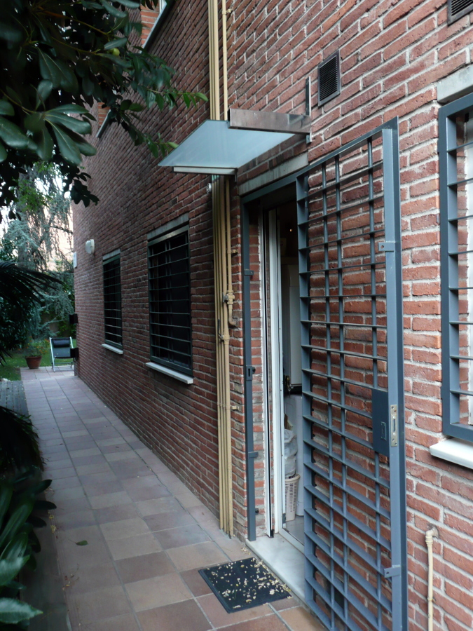 MARQUESINA INOXIDABLE/VIDRE