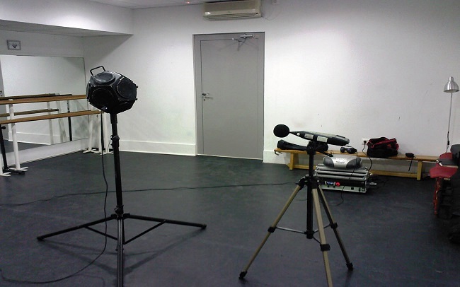 Medición de ruidos academia de baile Sevilla