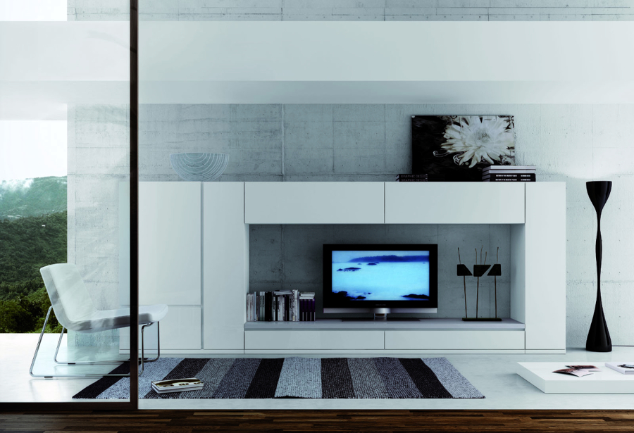 Menjador Area lacat blanc mate