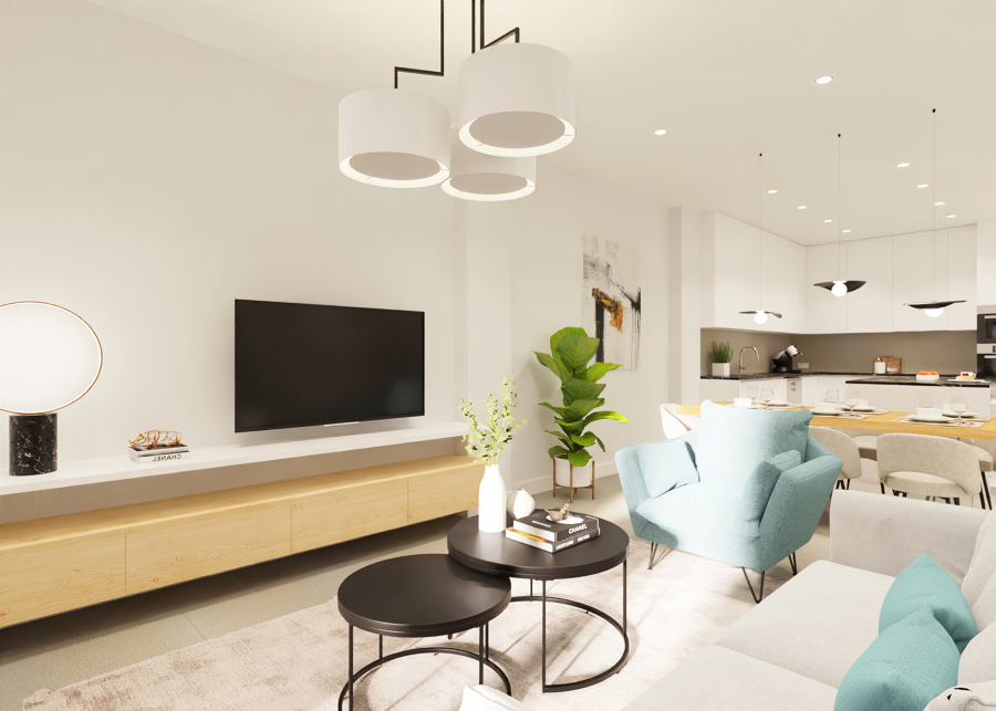 Modernizar un Salón Comedor y Cocina de los años 60