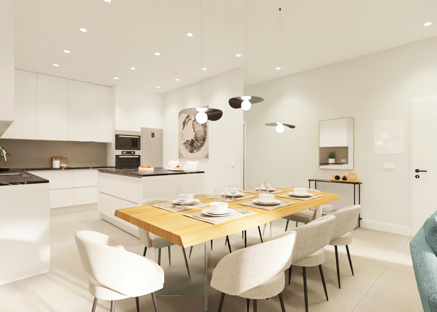 Modernizar un Salón Comedor y Cocina de los años 60