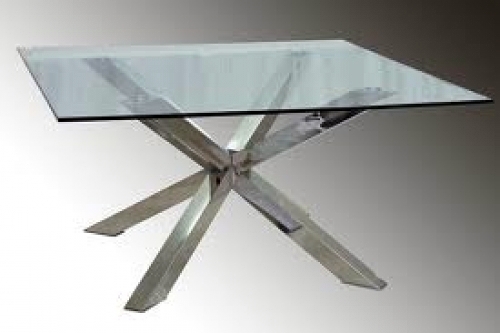 mesa comedor en acero inox