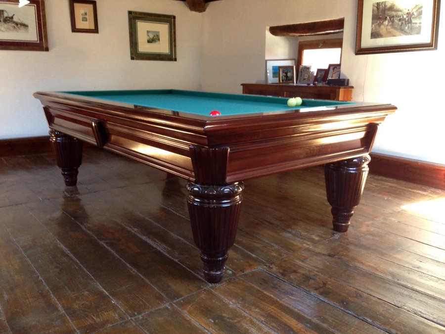 Mesa de billar de carambolas.