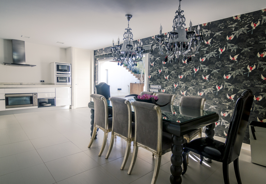 Una cocina con carácter.