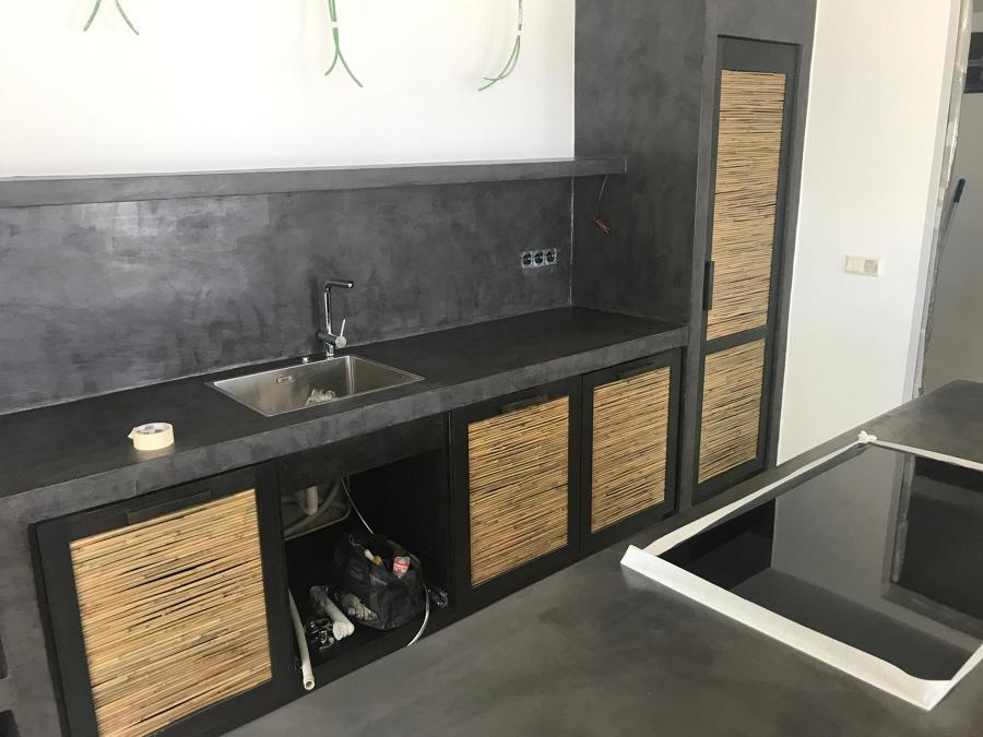 Microcemento Cocina muebles y frontal (2)