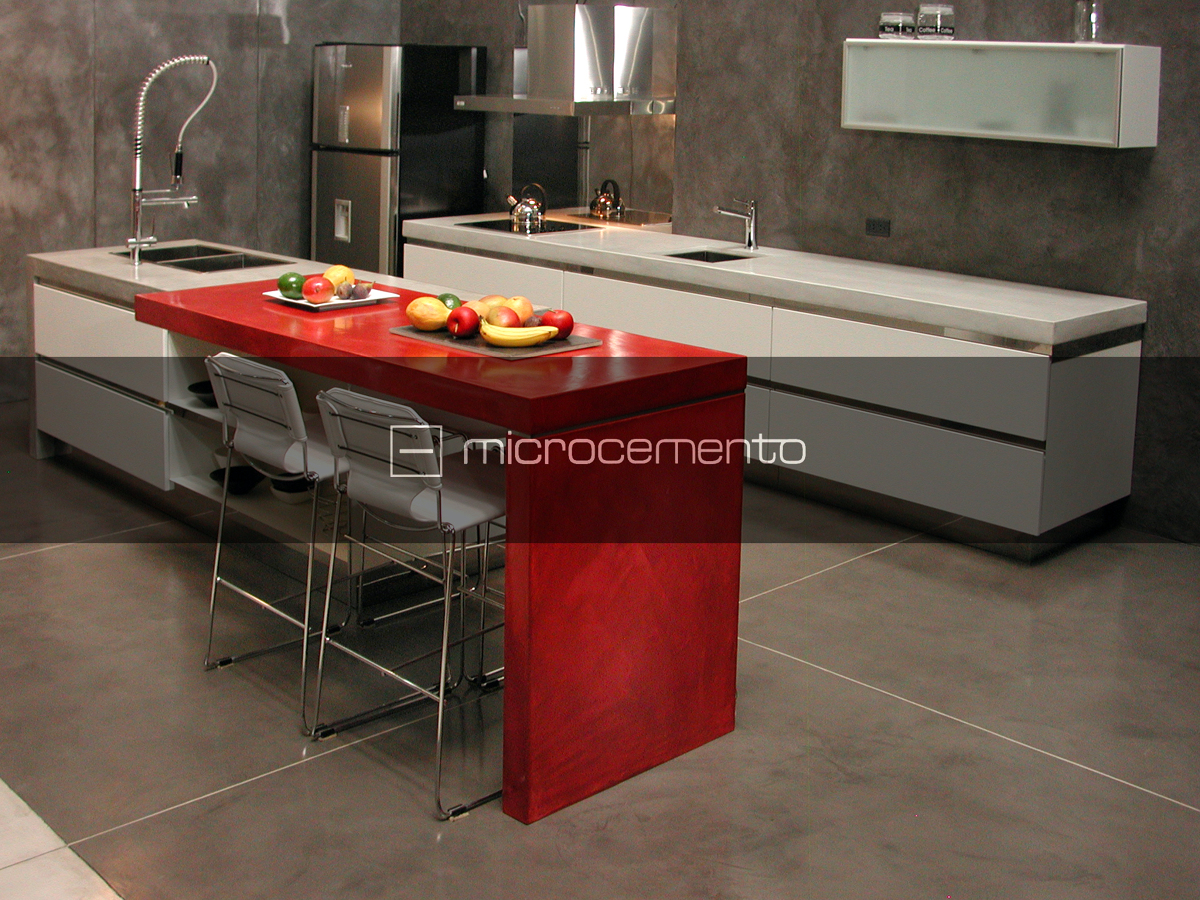 MicroCemento cocinas 