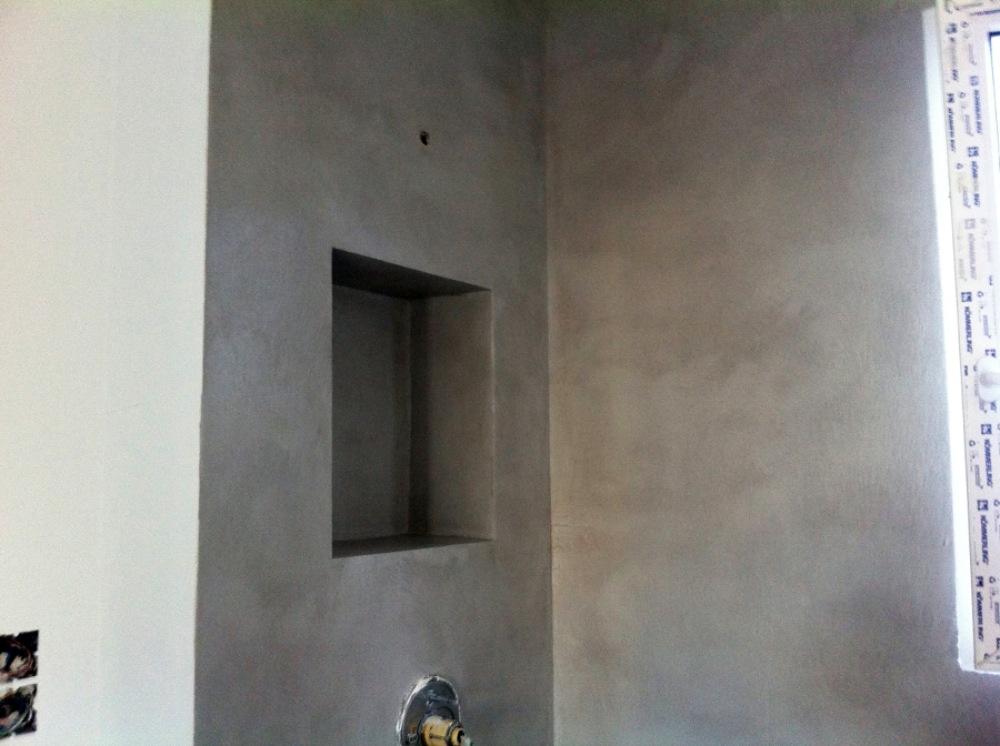 microcemento en baño