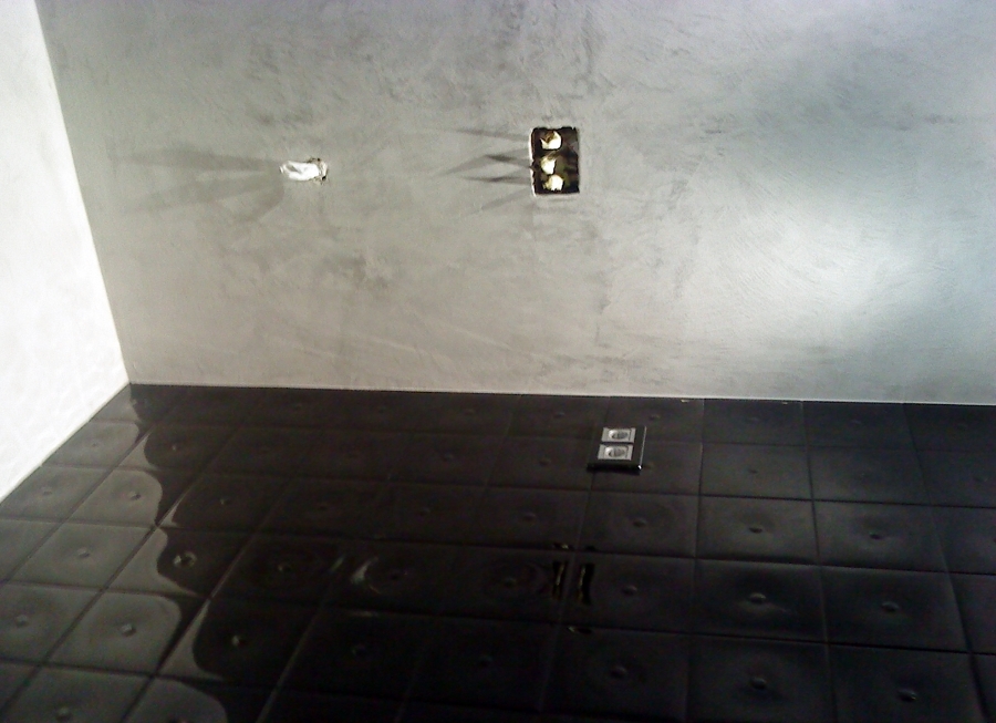 microcemento en baño