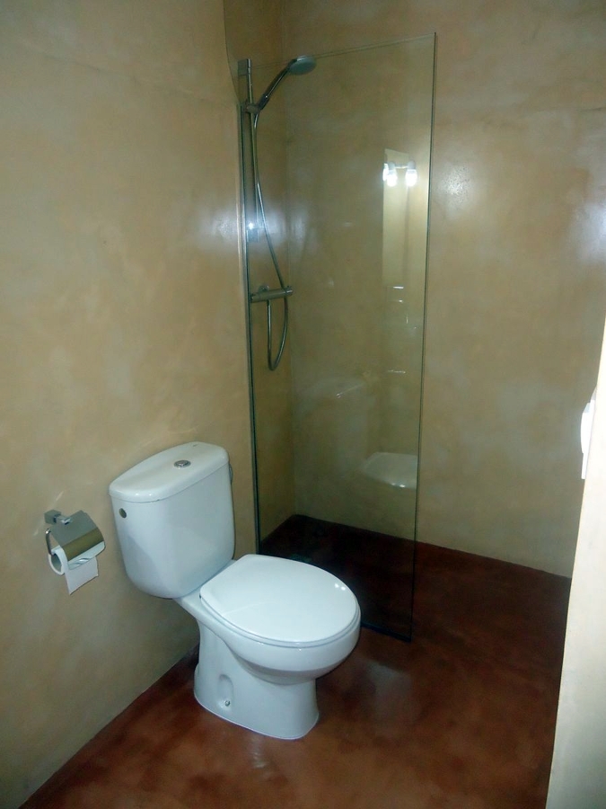 microcemento en baño