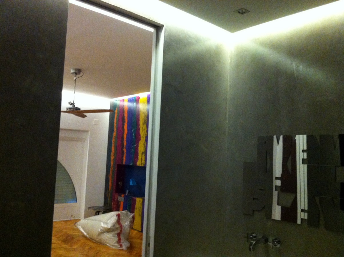 microcemento en baños