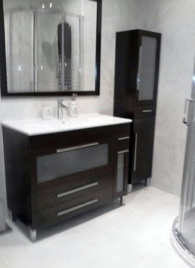 MICROCEMENTO EN BILBAO, BAÑO