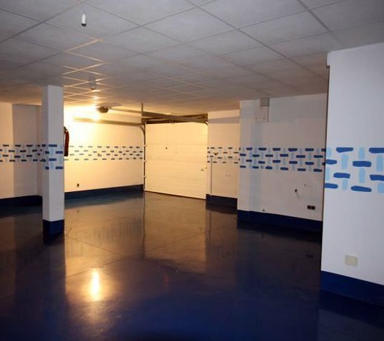 microcemento en suelo de Parking