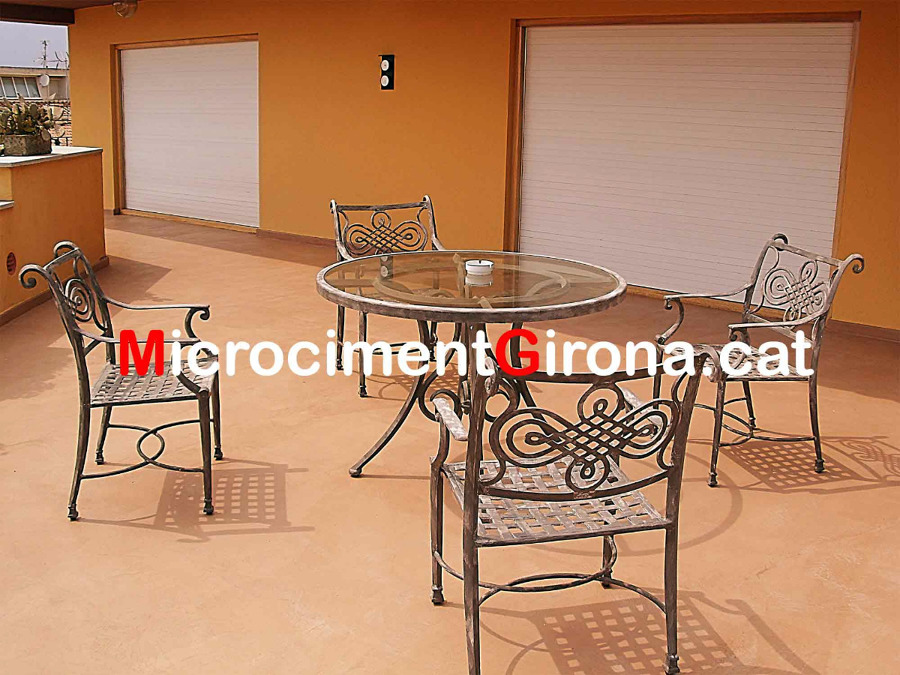 Microcemento exteriores rugoso rustico