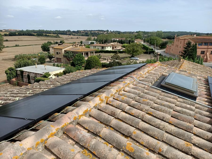 Instalación de 4 kWp en Flaça - Residencial
