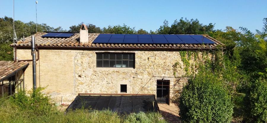 Instalacion de 9 kWp en Pals - Residencial