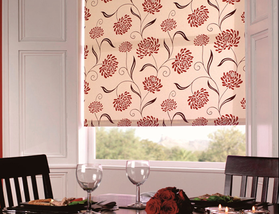 Estor estampado floral