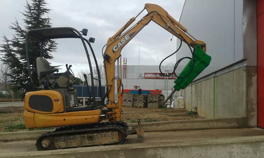 Mini Excavadora case