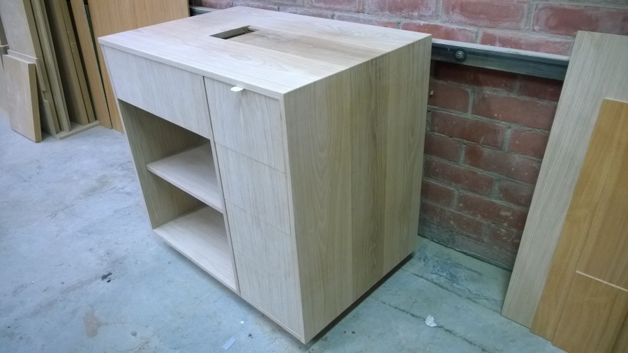 Moble de Bany fet amb roure