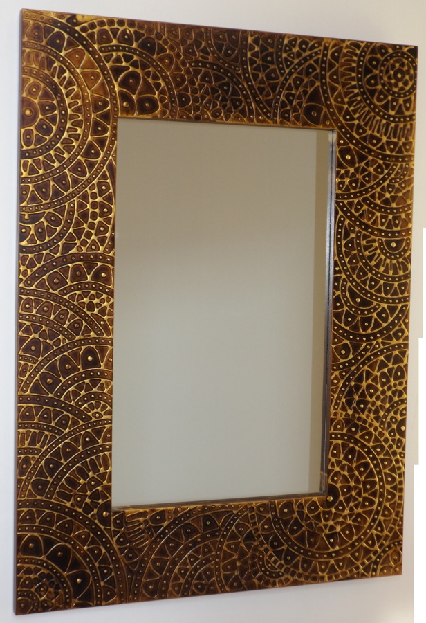 Espejo decorado