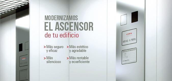 MODERNIZACIÓN ASCENSORES