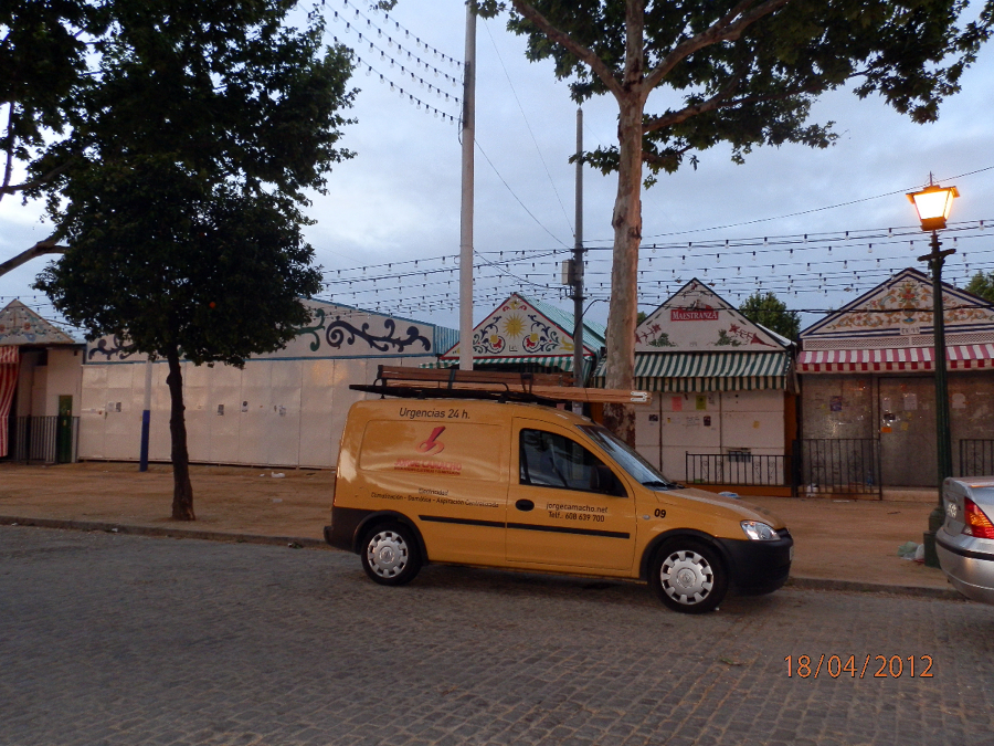 Montaje Casetas Feria de Sevilla