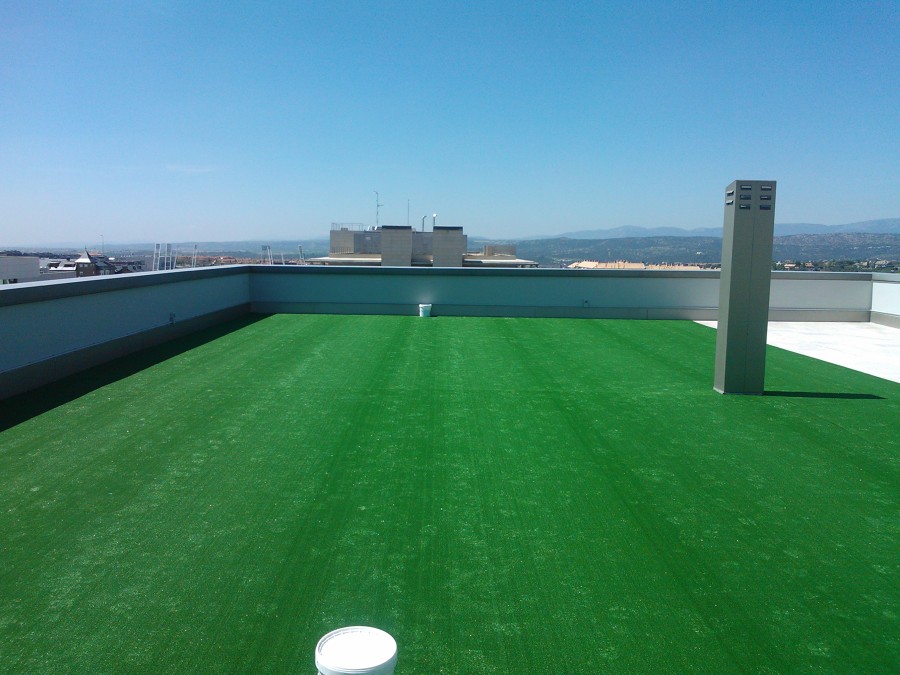 Montaje césped artificial