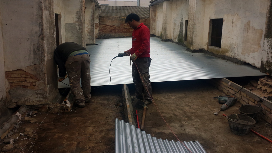 MONTAJE CUBIERTA NUEVA