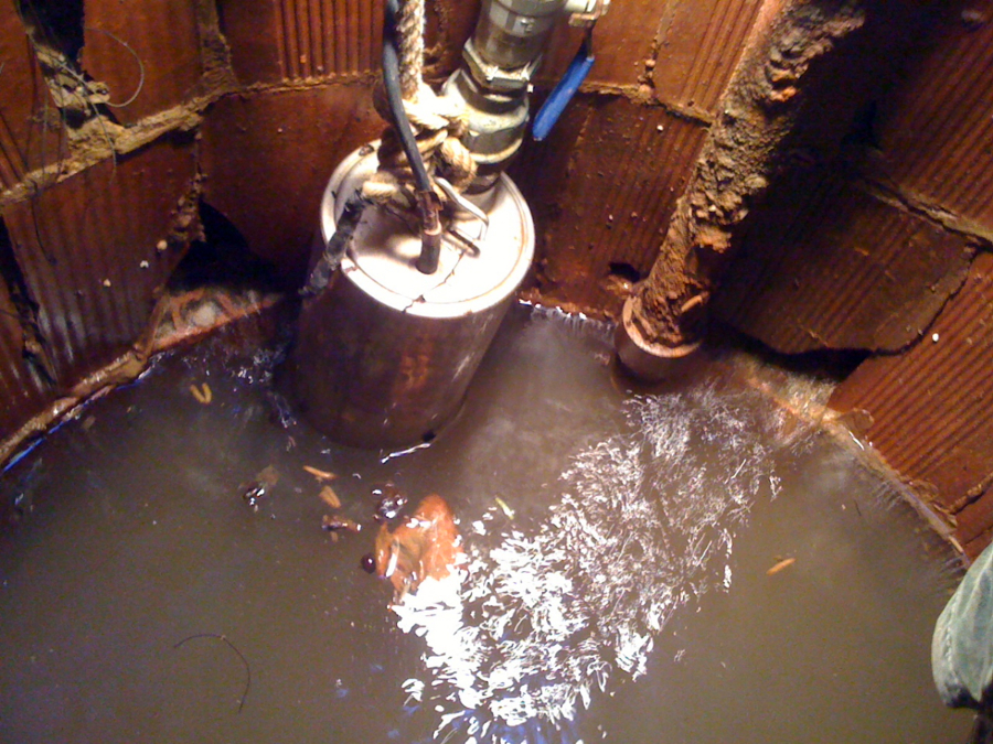 Montaje de bomba nueva