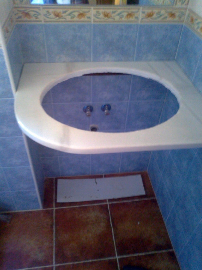 montaje de lababo  pedro marfull