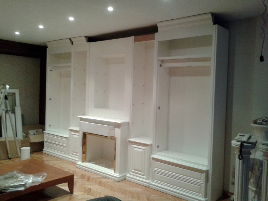 montaje de librerias