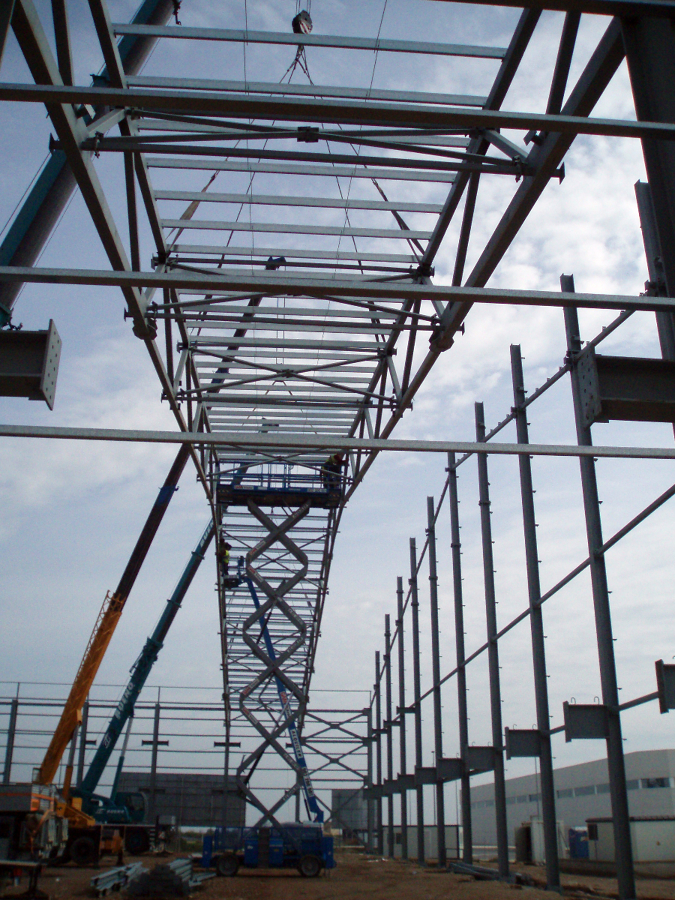 Montaje estructura nave 1